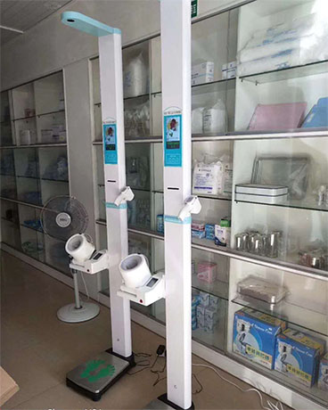 SH-600GX型智能互聯(lián)便攜式超聲波身高體重血壓心率測量?jì)x